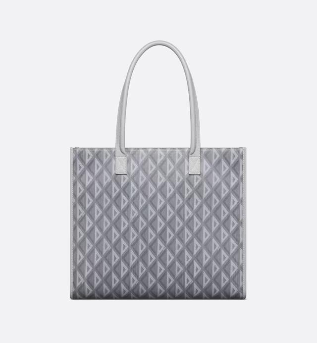 Túi Dior Safari Tote Bag Dior Gray CD Diamond Canvas