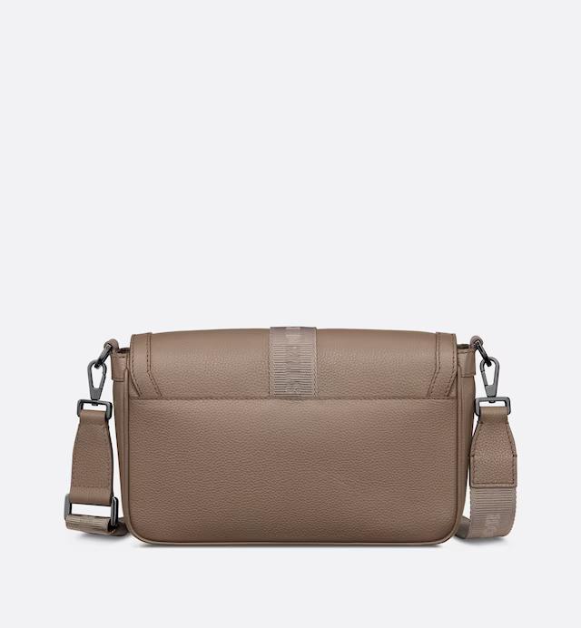 Túi Dior Hit The Road Bag With Strap Brown Grained Calfskin