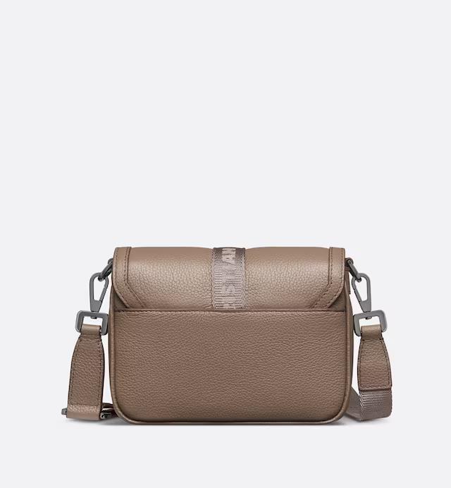 Túi Dior Mini Dior Hit The Road Bag Brown Grained Calfskin