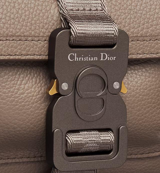 Túi Dior Mini Dior Hit The Road Bag Brown Grained Calfskin