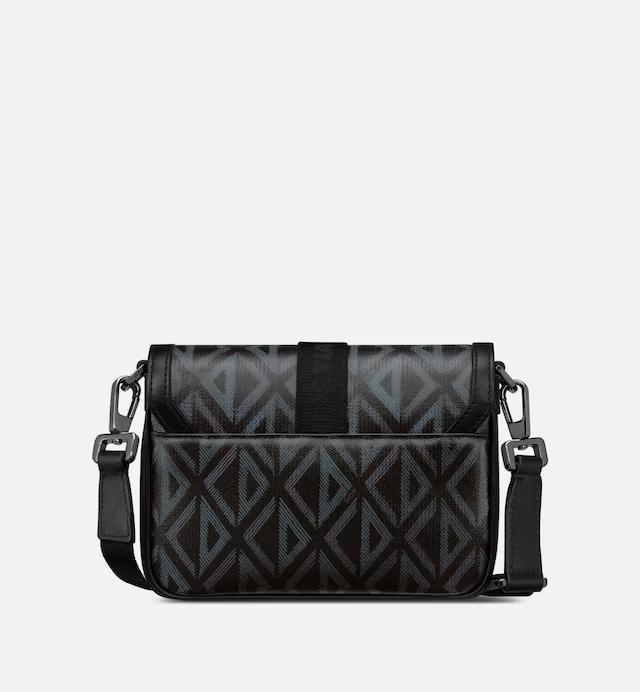 Túi Dior Mini Dior Hit The Road Bag Black CD Diamond Canvas