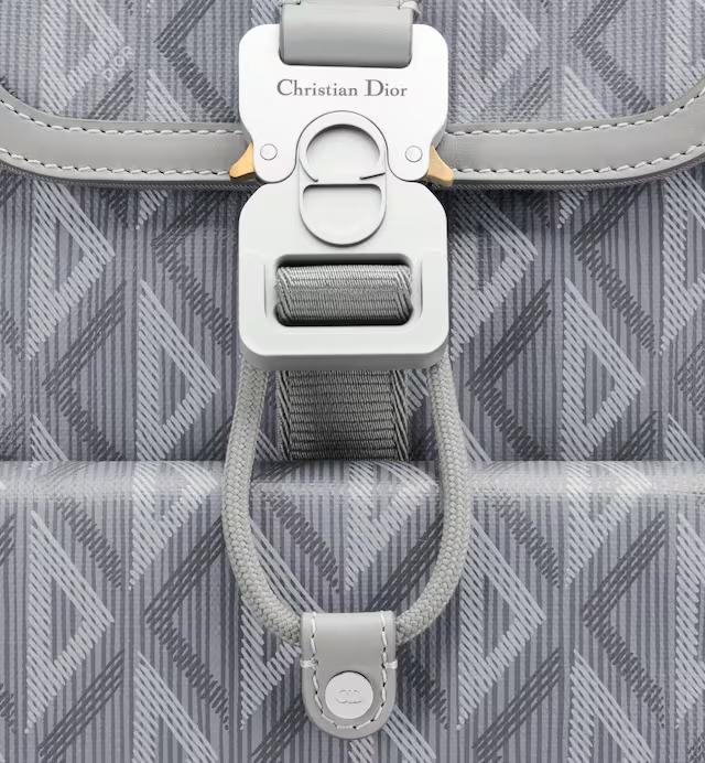 Túi Dior Hit The Road Sling Bag Dior Gray CD Diamond Canvas