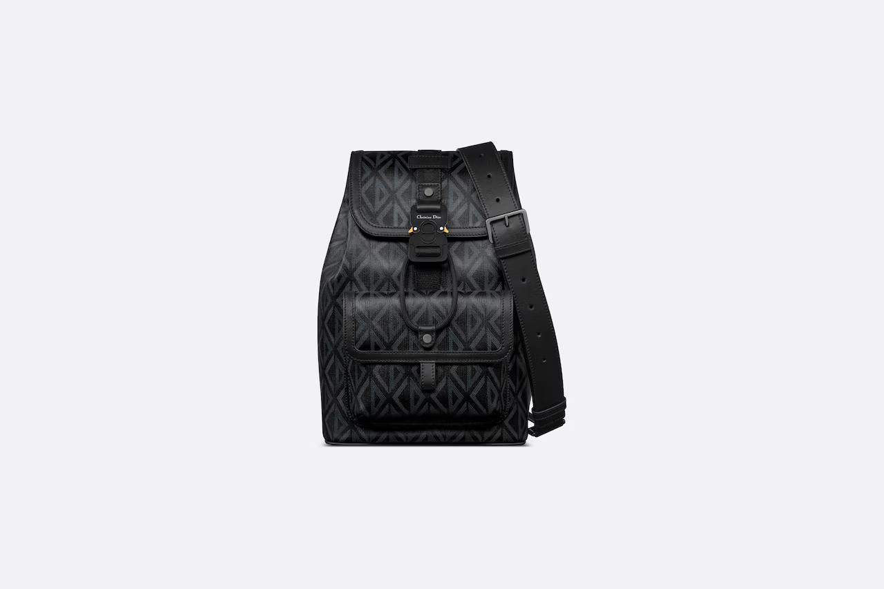 Túi Dior Hit The Road Sling Bag Black CD Diamond Canvas