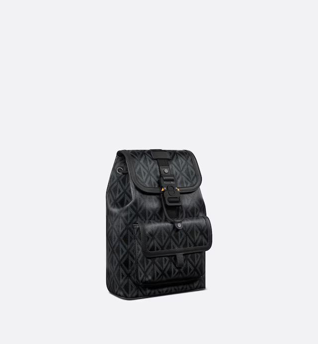 Túi Dior Hit The Road Sling Bag Black CD Diamond Canvas