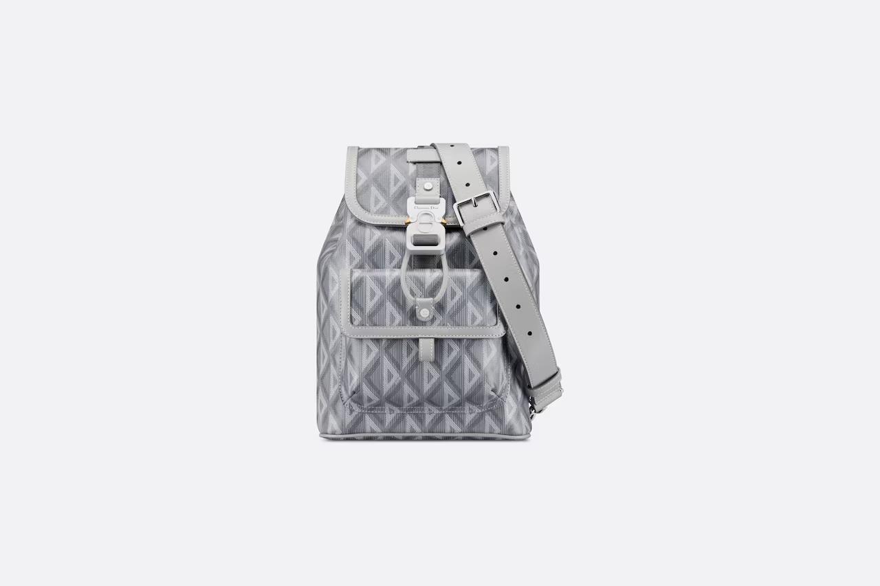 Túi Dior Hit The Road Sling Bag Dior Gray CD Diamond Canvas