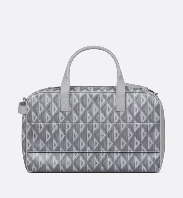 Túi Dior Hit The Road Pet Carrier Bag Dior Gray CD Diamond Canvas and Smooth Calfskin