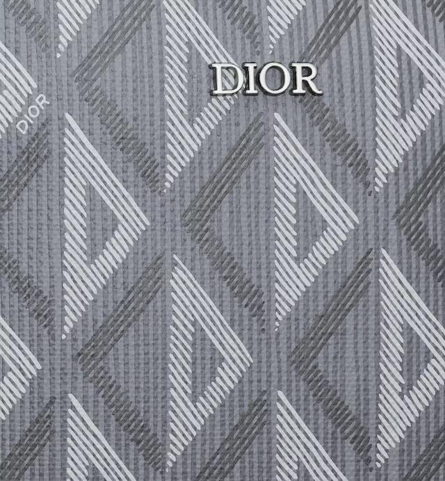 Túi Dior Mini Rider Sling Bag Dior Gray CD Diamond Canvas