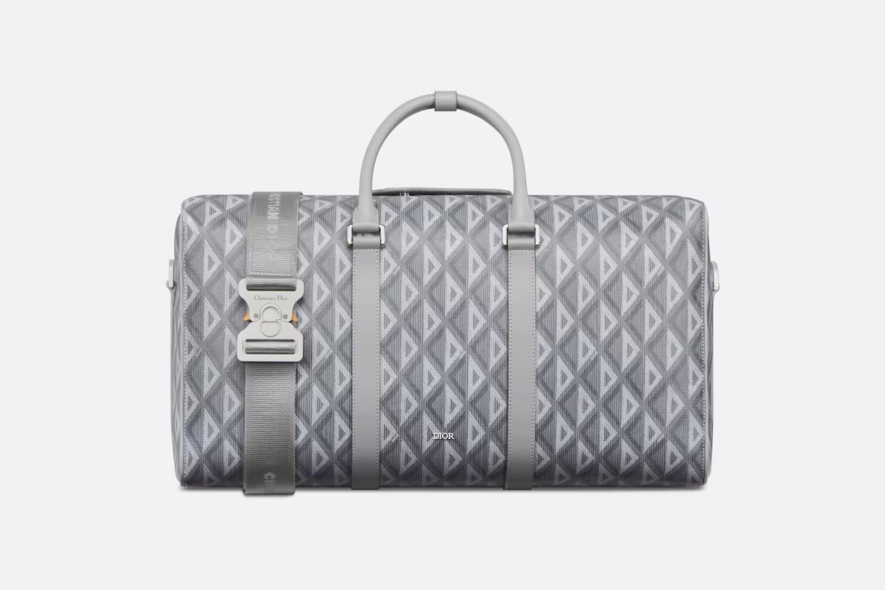 Túi Dior Lingot 50 Bag Dior Gray CD Diamond Canvas