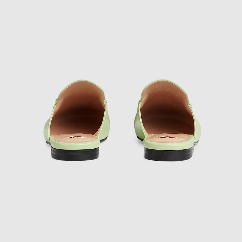 Giày Gucci Princetown Slipper Nữ Xanh