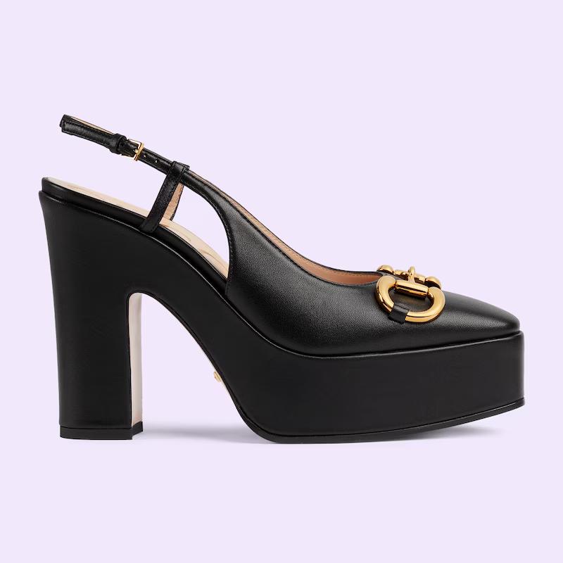 Giày Gucci High Heel Pump Nữ Đen