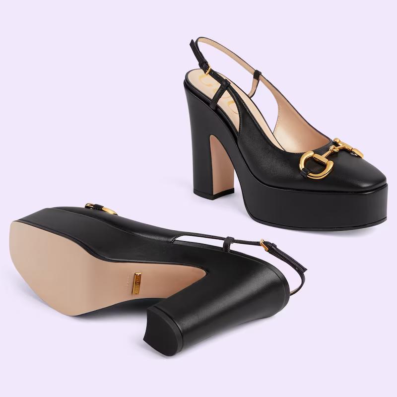 Giày Gucci High Heel Pump Nữ Đen