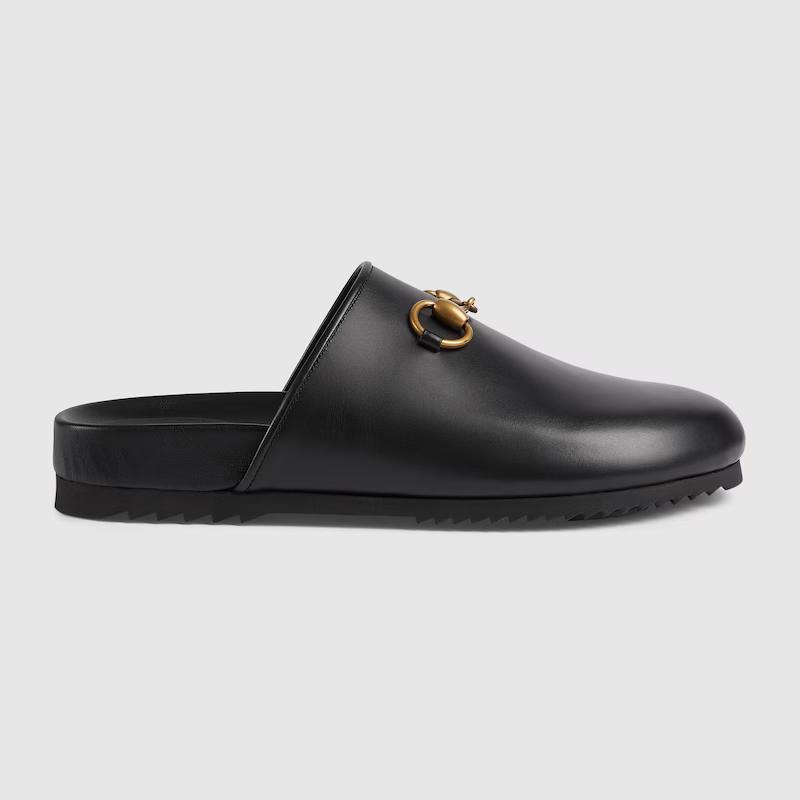 Giày Gucci Horsebit Slipper Nữ Đen