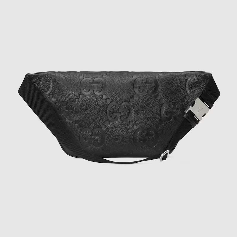 Túi Gucci Jumbo Gg Belt Bag Nam Màu Đen