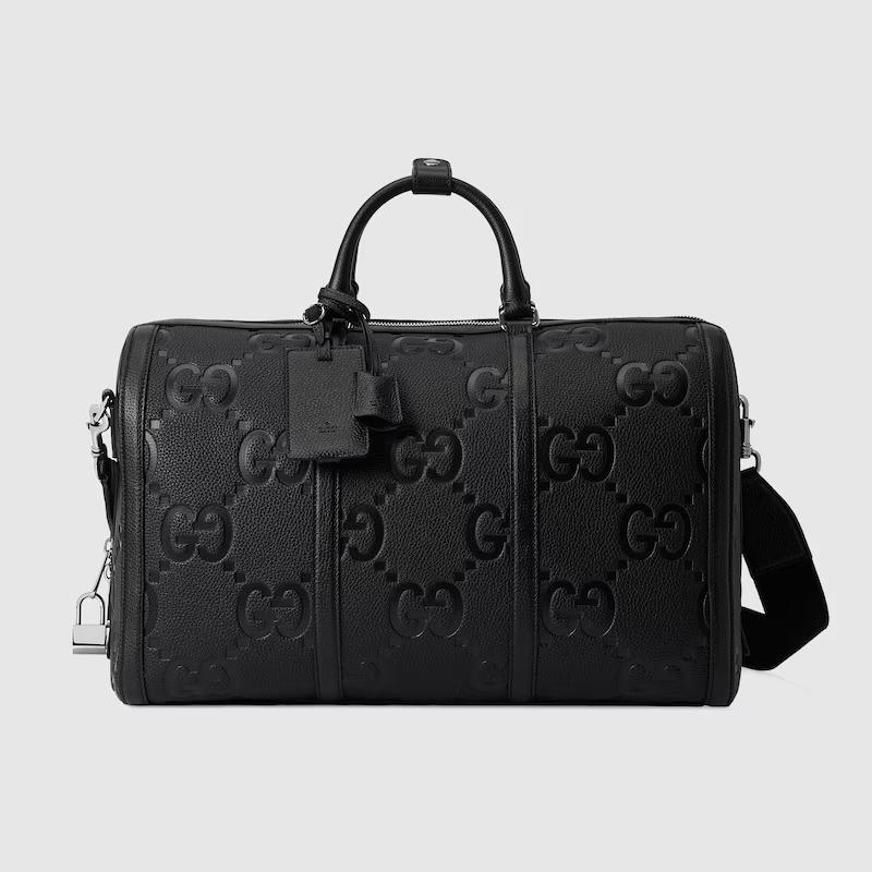 Túi Gucci Jumbo Gg Small Duffle Bag Nam Màu Đen