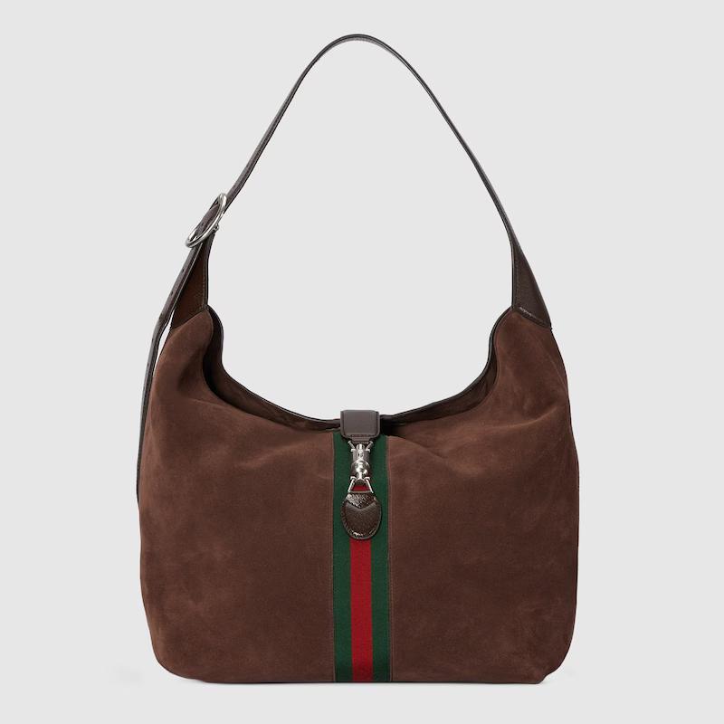 Túi Gucci Jackie 1961 Medium Shoulder Bag Nam Màu Nâu