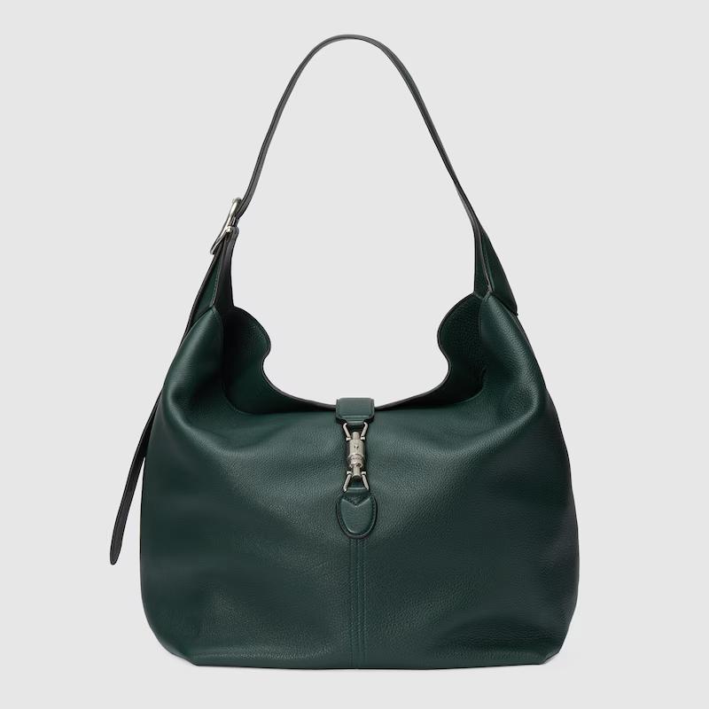 Túi Gucci Jackie 1961 Medium Shoulder Bag Nam Màu Xanh