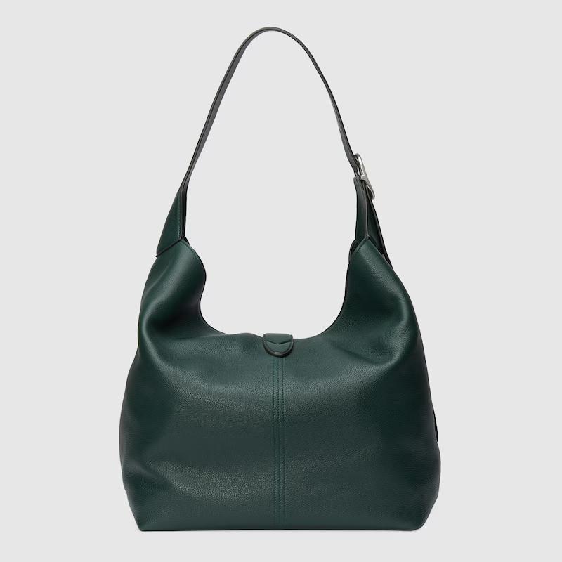 Túi Gucci Jackie 1961 Medium Shoulder Bag Nam Màu Xanh