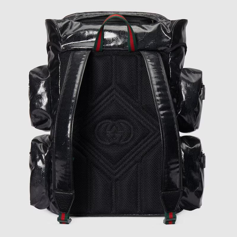 Túi Gucci Gg Crystal Backpack Nam Màu Đen