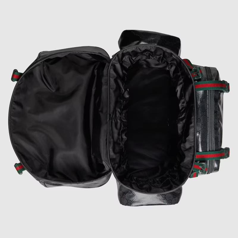 Túi Gucci Gg Crystal Backpack Nam Màu Đen