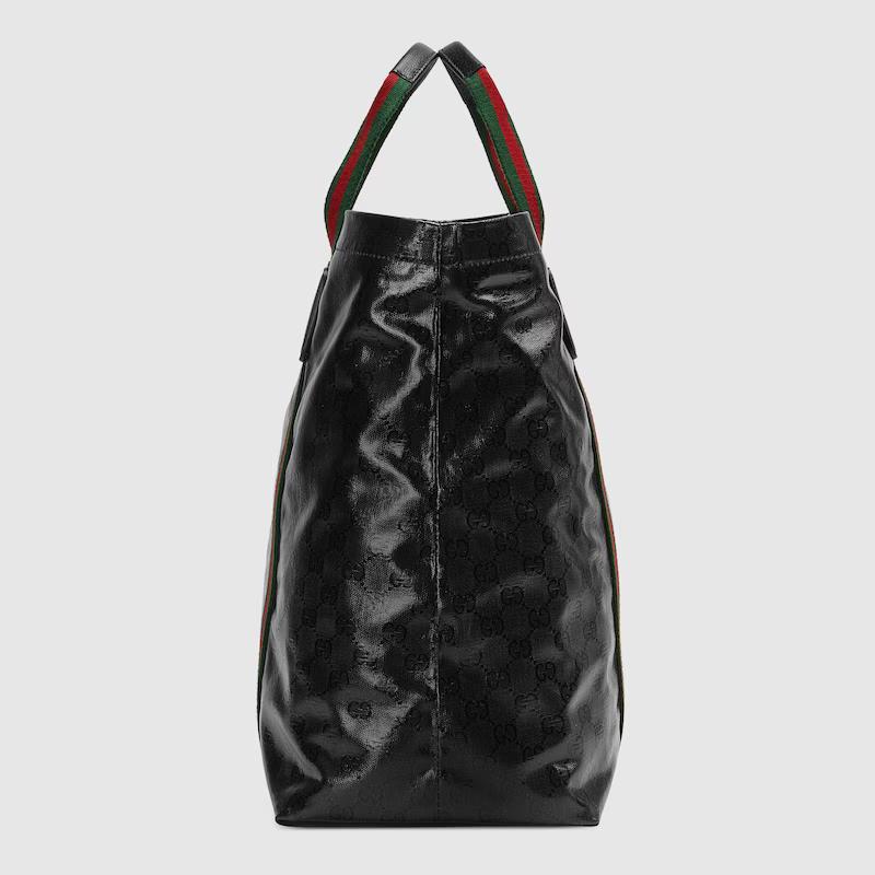 Túi Gucci Crystal Medium Tote Bag Nam Màu Đen