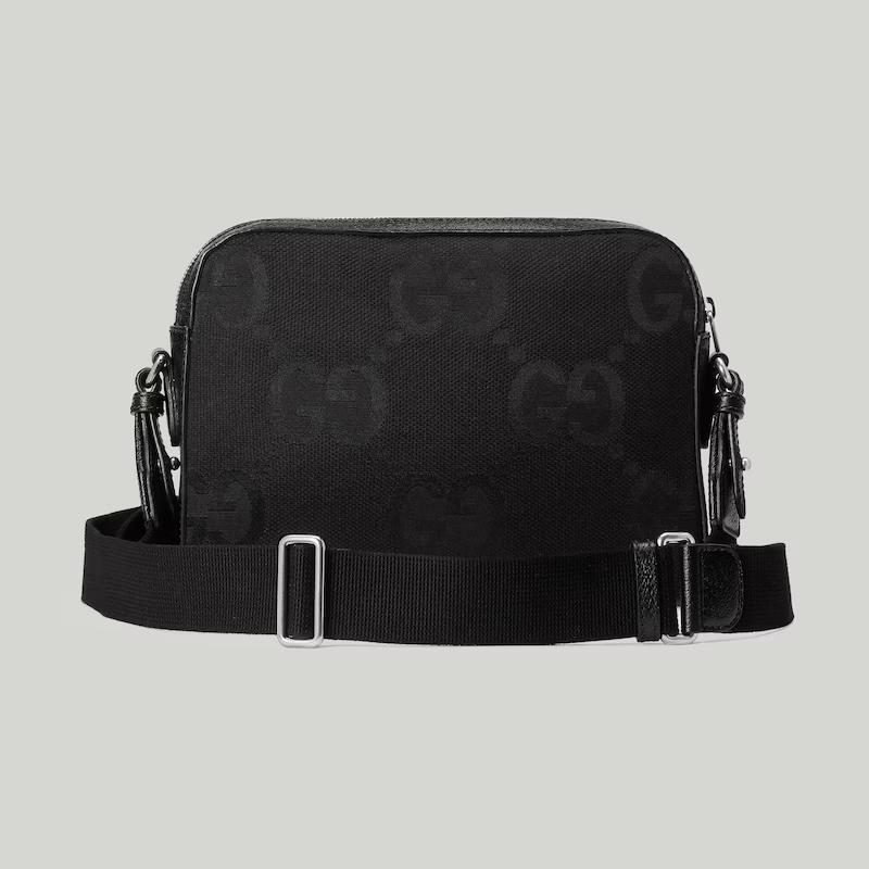 Túi Gucci Jumbo Gg Messenger Bag Nam Màu Đen