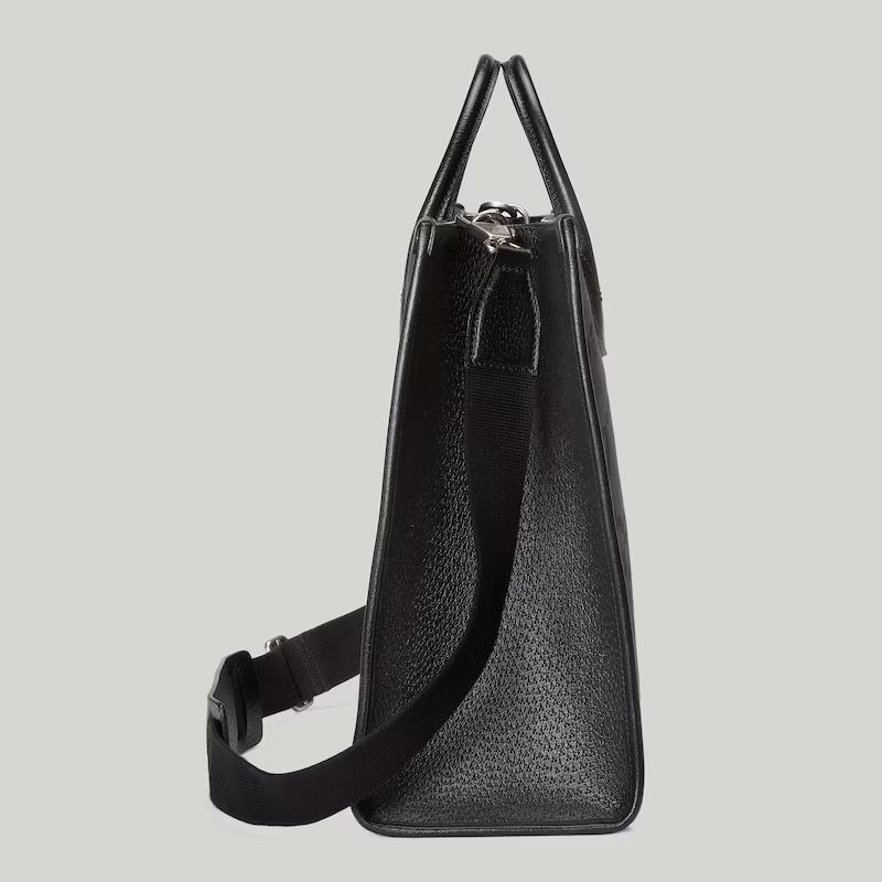 Túi Gucci Jumbo Gg Tote Bag Nam Màu Đen