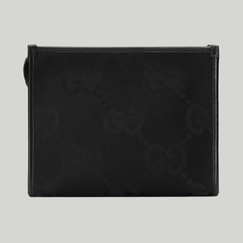 Túi Gucci Jumbo Gg Pouch Nam Màu Đen