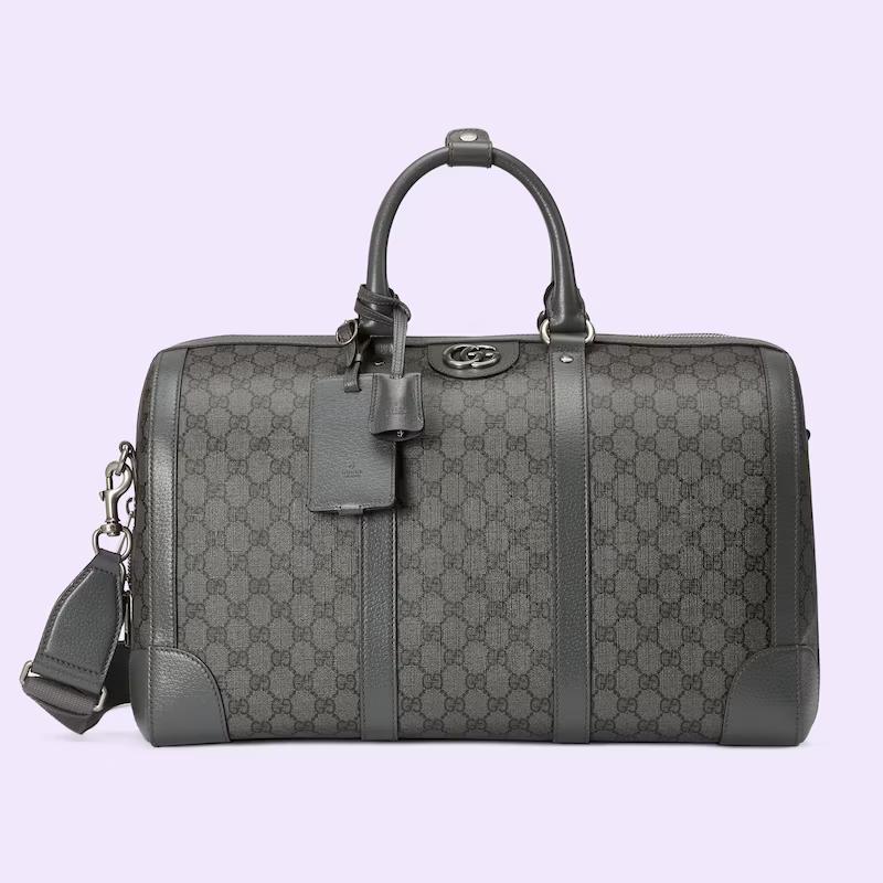 Túi Gucci Savoy Small Duffle Bag Nam Màu Xám