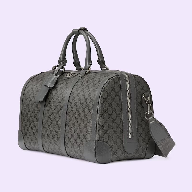 Túi Gucci Savoy Small Duffle Bag Nam Màu Xám