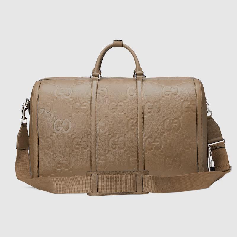 Túi Gucci Jumbo Gg Large Duffle Bag Nam Nâu