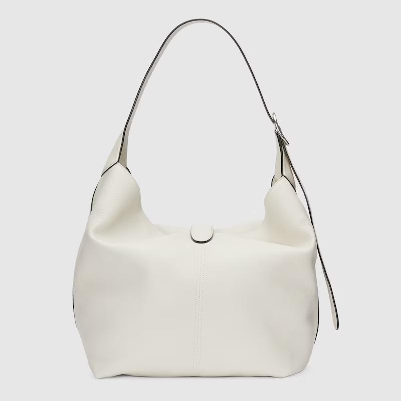 Túi Gucci Jackie 1961 Medium Shoulder Bag Nam Trắng