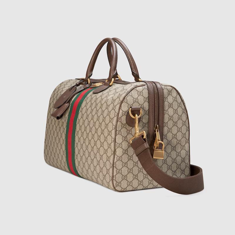 Túi Gucci Savoy Medium Duffle Bag Nam Màu Da