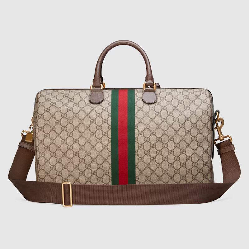 Túi Gucci Savoy Medium Duffle Bag Nam Màu Da