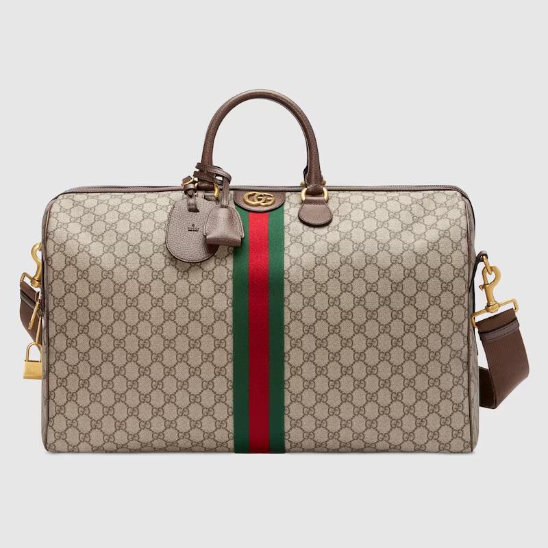 Túi Gucci Savoy Large Duffle Bag Nam Màu Da 