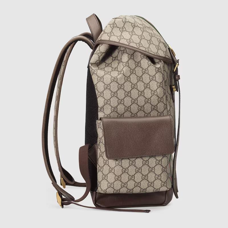 Túi Gucci Ophidia Gg Medium Backpack Nam Màu Da Nâu