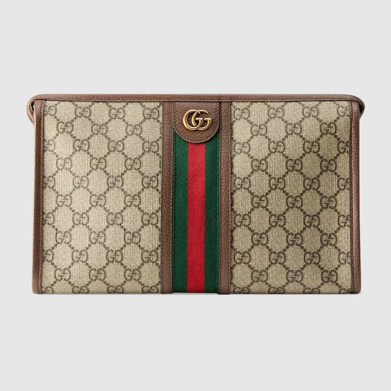 Túi Gucci Ophidia Gg Toiletry Case Nam Màu Da 