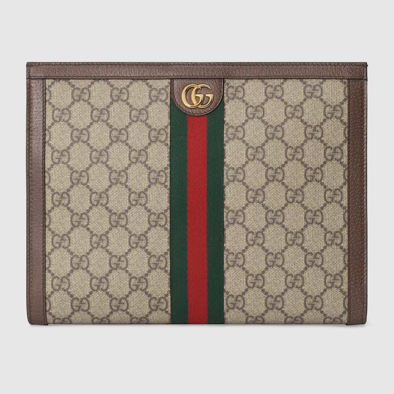 Túi Gucci Ophidia Pouch Nam Màu Da Nâu