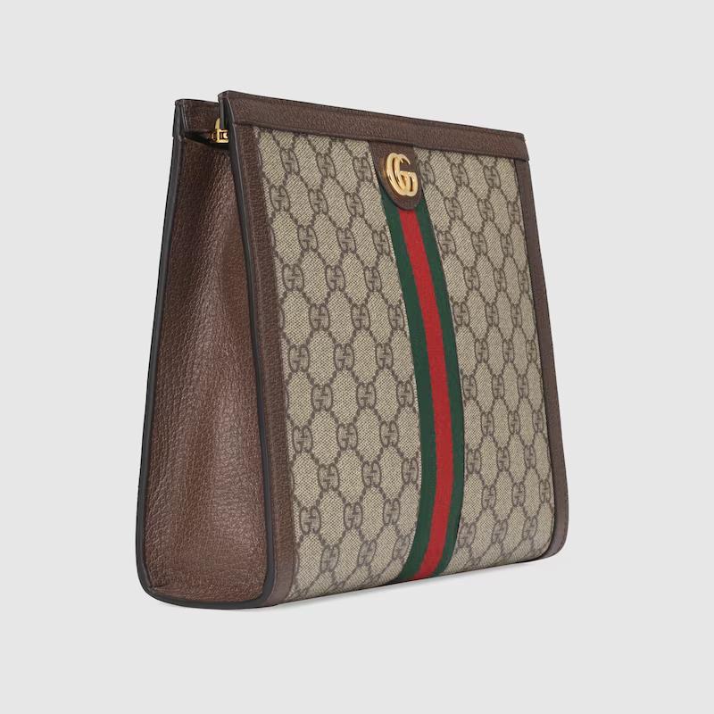 Túi Gucci Ophidia Pouch Nam Màu Da Nâu