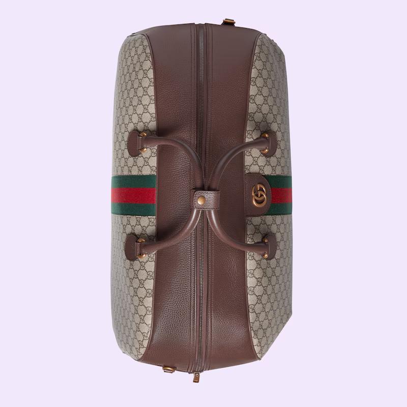 Túi Gucci Savoy Maxi Bowling Bag Nam Màu Da Nâu