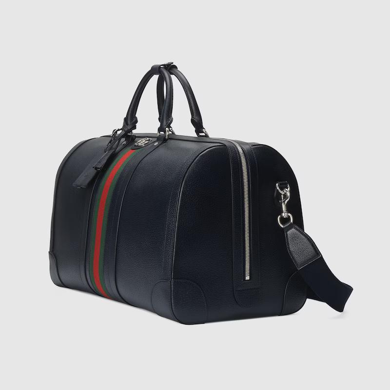 Túi Gucci Savoy Large Duffle Bag Nam Màu Xanh Đen