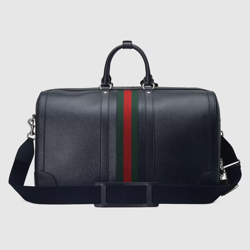 Túi Gucci Savoy Large Duffle Bag Nam Màu Xanh Đen