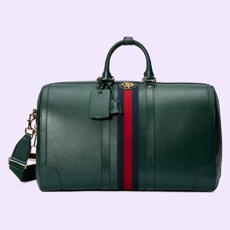 Túi Gucci Savoy Large Duffle Bag Nam Màu Xanh