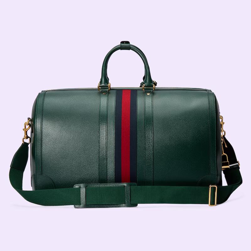 Túi Gucci Savoy Large Duffle Bag Nam Màu Xanh