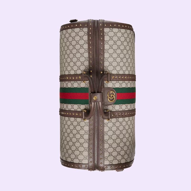 Túi Gucci Savoy Large Duffle Bag Nam Màu Da Nâu