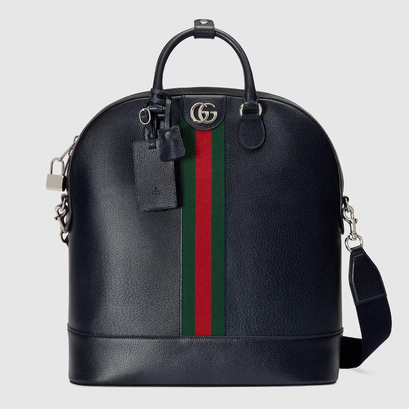 Túi Gucci Savoy Small Bowling Tote Nam Màu Đen