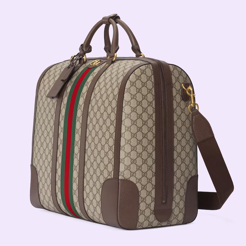 Túi Gucci Savoy Duffle Bag Nam Màu Da 