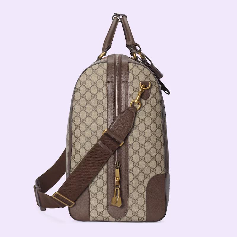 Túi Gucci Savoy Duffle Bag Nam Màu Da 