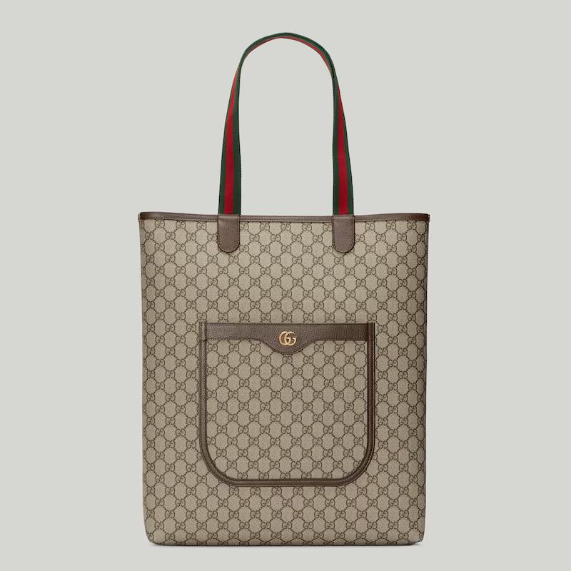 Túi Gucci Ophidia Gg Large Tote Bag Nam Màu Da 