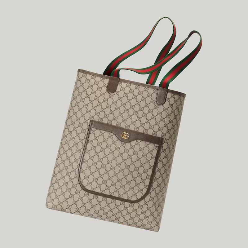 Túi Gucci Ophidia Gg Large Tote Bag Nam Màu Da 