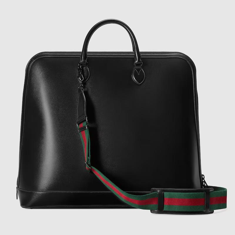 Túi Gucci Horsebit 1955 Large Duffle Bag Nam Màu Đen